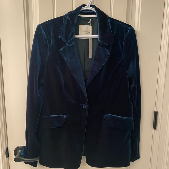 Gentle Fawn Candace Blazer, size S, spruce color - Picture 4 of 5